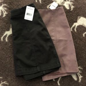 2 NWT Free People high waist skirts CAN SEPARATE